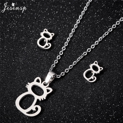 Stainless steel Animal necklaces 